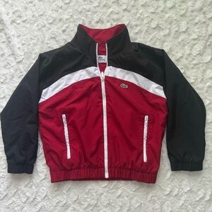 LACOSTE Boys’ Colorblock Windbreaker Zip Jacket